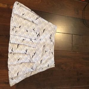 Kate spade mini silk skirt size 10